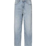 Jeans larghi con fondo sfrangiato<BR/> 103857 A2E5PJN PINKO 