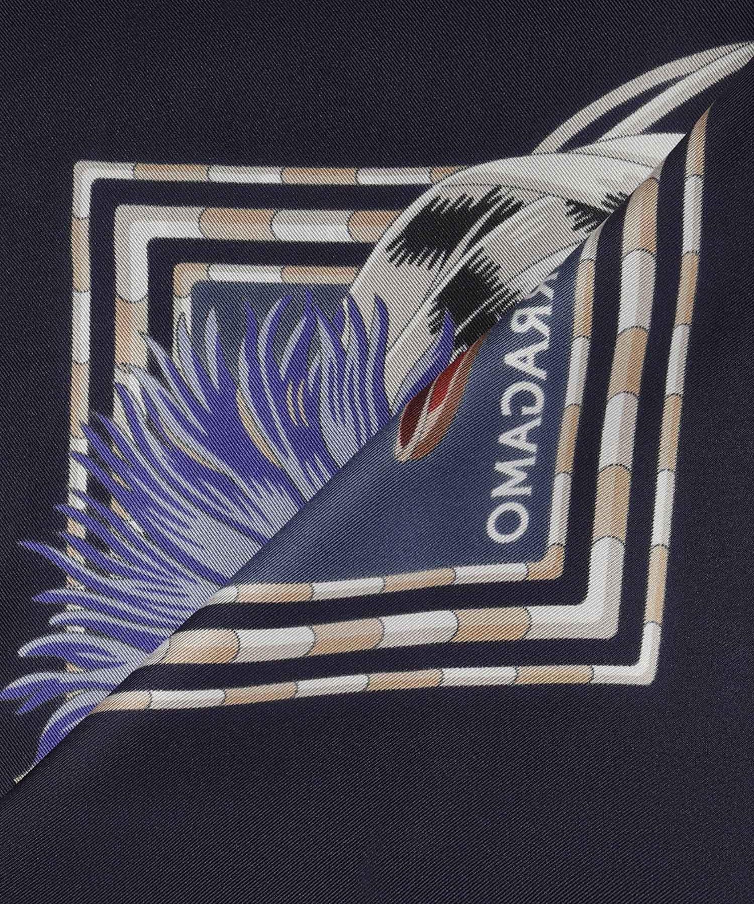Foulard in seta con stampa<BR/> 310234 790768002 FERRAGAMO 