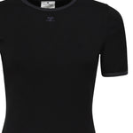 T-shirt con logo 125JTS017JS0203 B175 COURREGES 