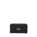 Portafoglio con logo lettering JC5730PP0LKL0 000 LOVE MOSCHINO 