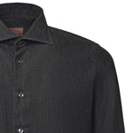 Camicia in denim di cotone 17047 5 BORRIELLO NAPOLI 