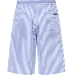 Bermuda in popeline rigato GV5MAT FR513S8052 DOLCE & GABBANA 