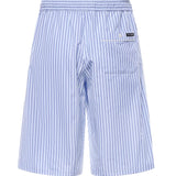 Bermuda in popeline rigato GV5MAT FR513S8052 DOLCE & GABBANA 