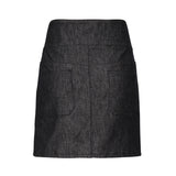 Minigonna in denim con cintura 225DJU271DE0035 9011 COURREGES 