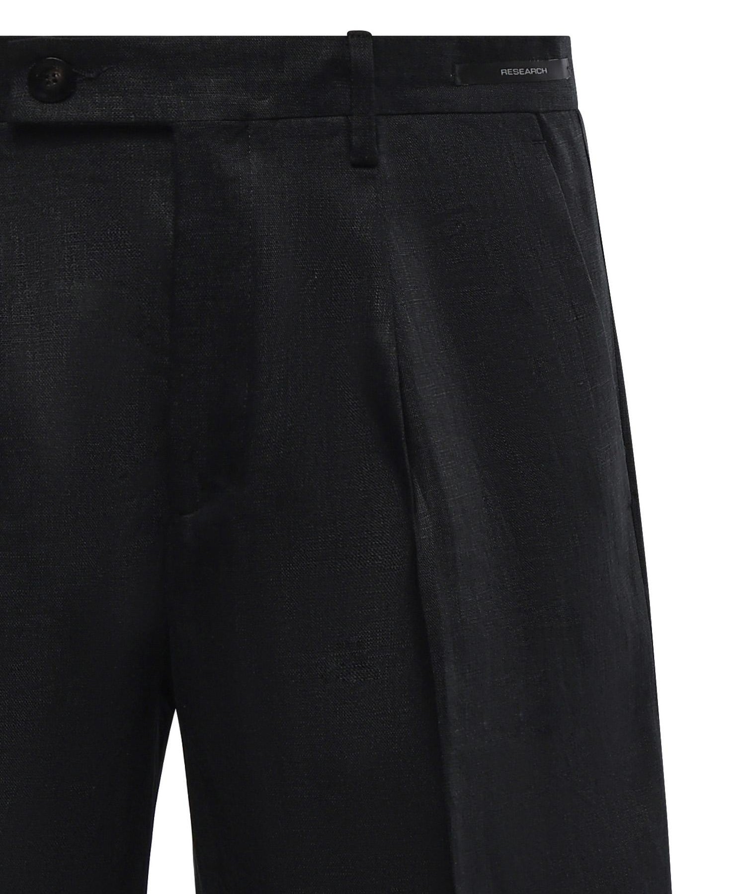 Bermuda Harry in lino con pince MCHAR3259S26B 019 MICHAEL COAL 