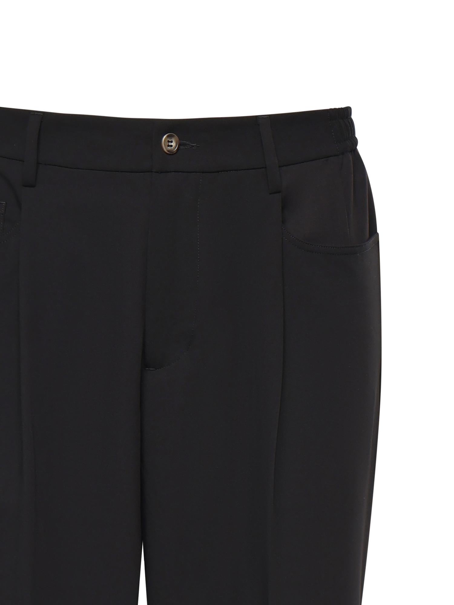 Pantalone Nikla in misto lana NIKLAS NERO GIULIANO GALIANO 