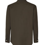 Camicia Magik con zip MAGIK VERDE GIULIANO GALIANO 