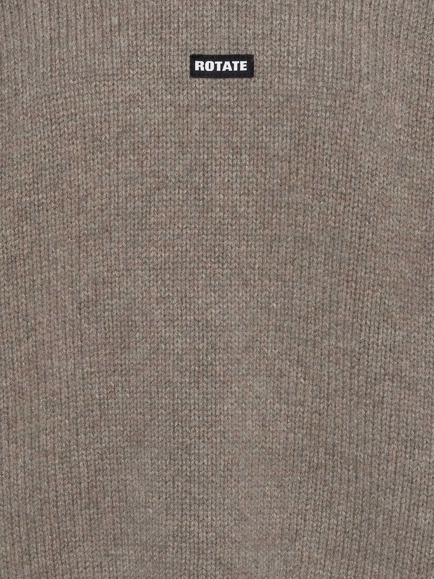 Maglione in maglia con lacci 114741 1078 ROTATE 
