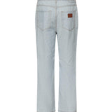 Jeans in chambray con logo FLP285 AUWXF0LQ0 FENDI 