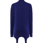 Maglioncino a collo alto e guepiere 806969 YALL24069 SAINT LAURENT 