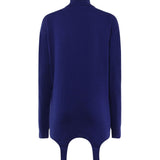 Maglioncino a collo alto e guepiere 806969 YALL24069 SAINT LAURENT 