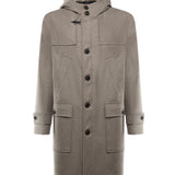 Cappotto in panno di lana e cashmere NAM49510190GAH C205 FAY 