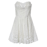 Miniabito Bail in cotone 263601 WHITE CHARO RUIZ 