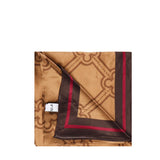 Foulard Iris in seta 73FD7D061 IRISNATUR/MULTICOLOR V° 73 