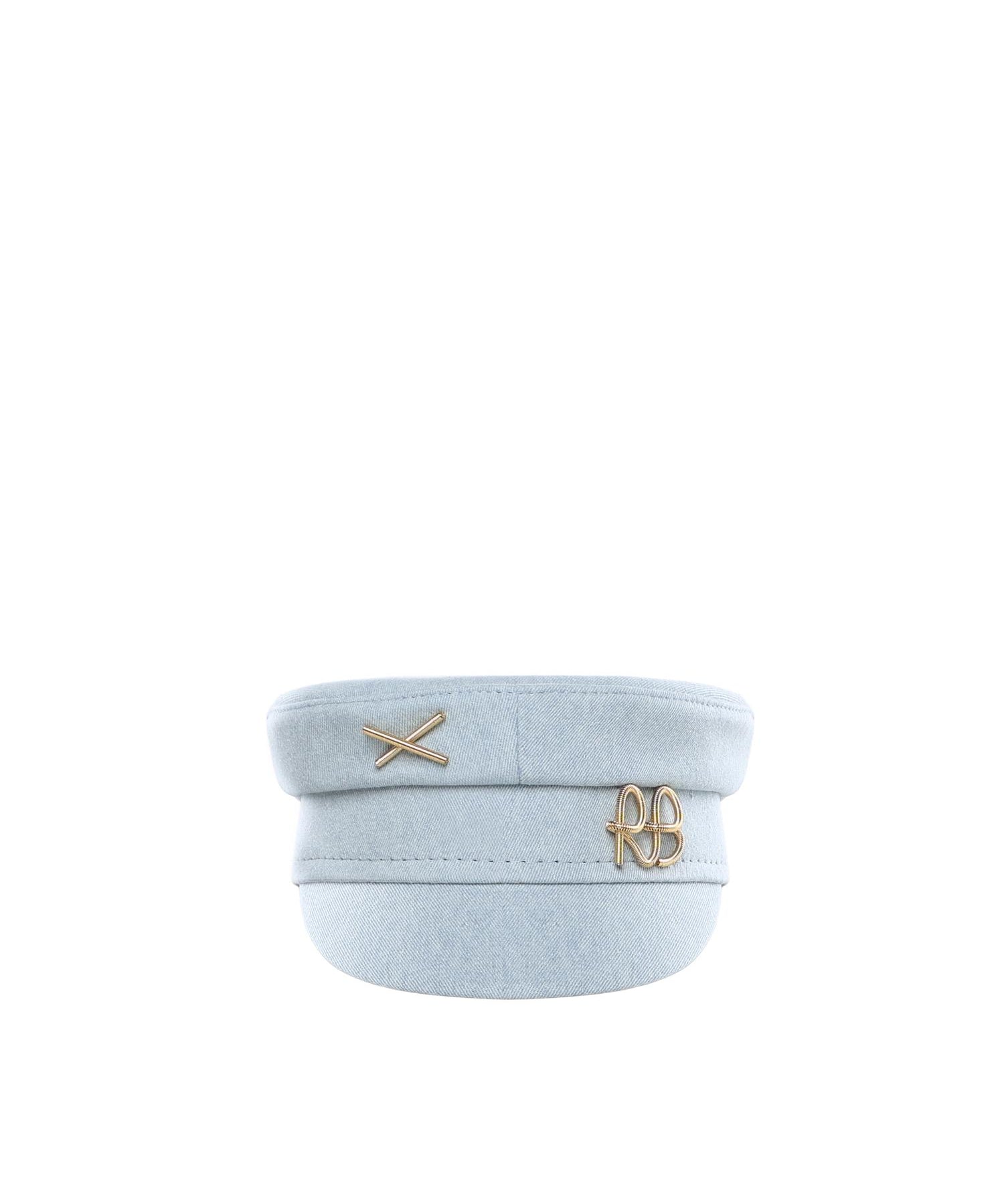 Cappello Baker Boy in denim KPC075PS26  RUSLAN BAGINSKIY 