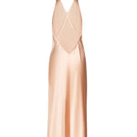 Abito sottoveste in seta di soia 797614 Y001W5697 SAINT LAURENT 