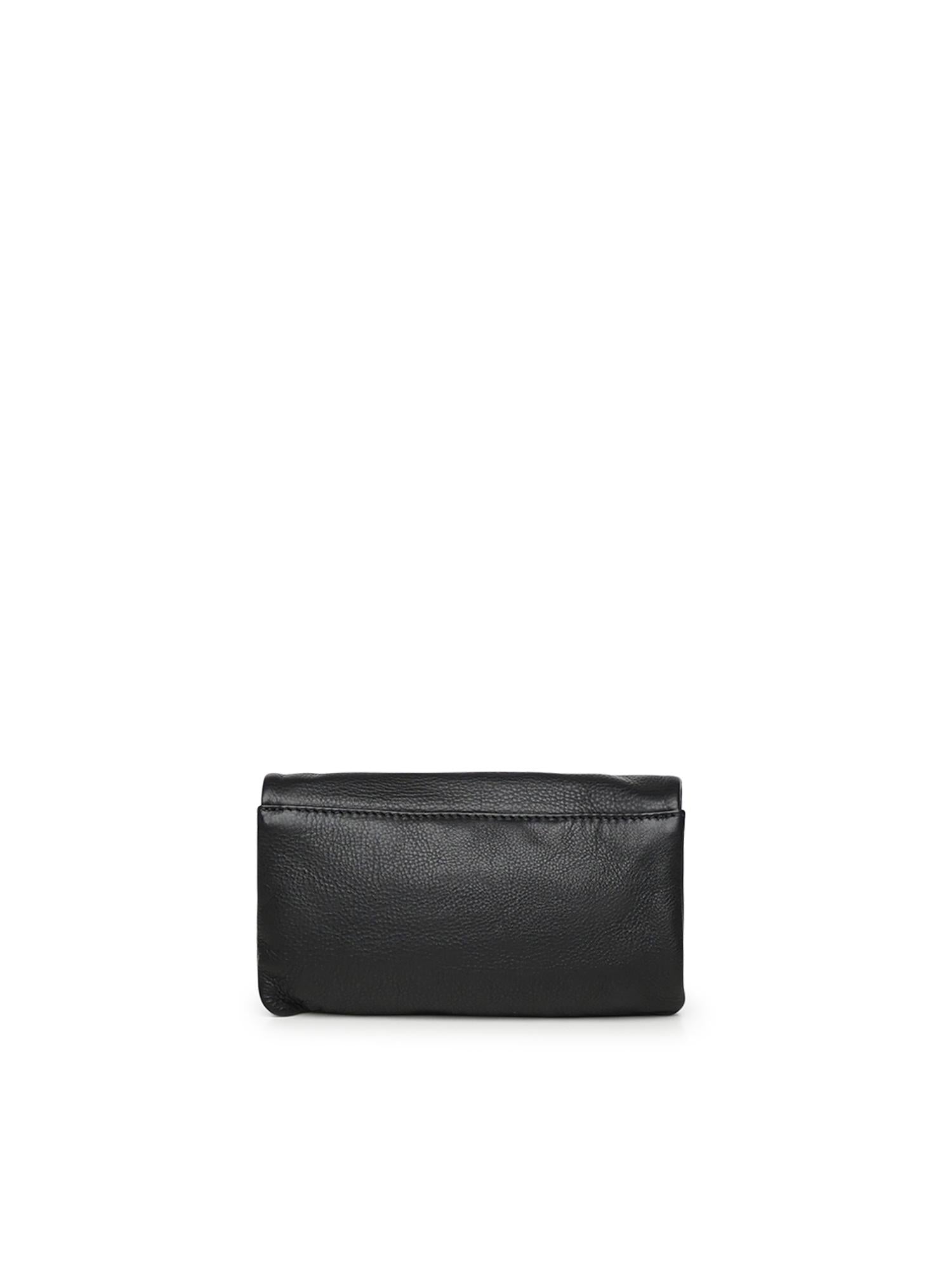 Borsa a tracolla in pelle BIBP9F901 NERO BIASIA 