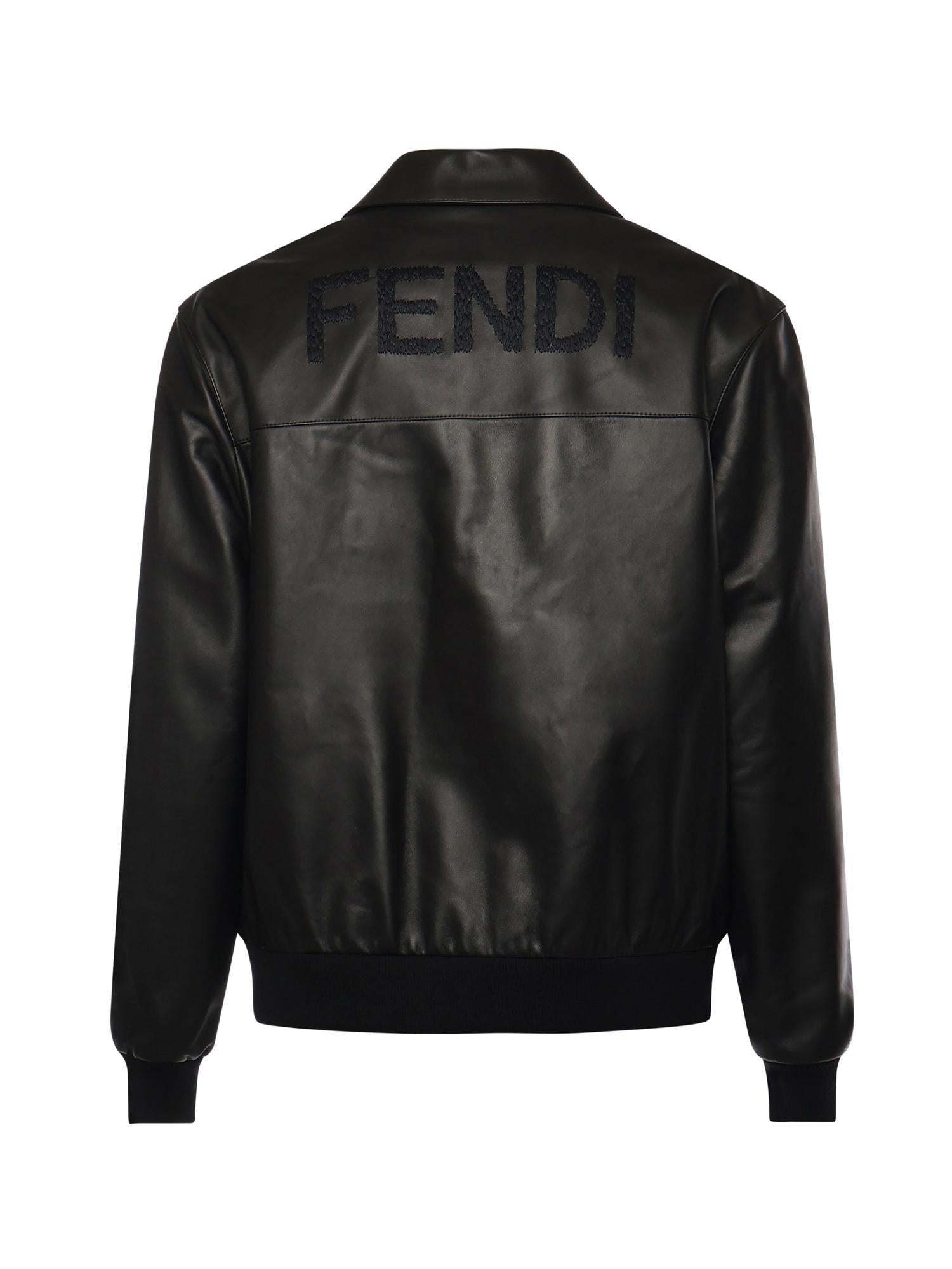 Blouson in pelle FPJ139 ATJZF0GME FENDI 