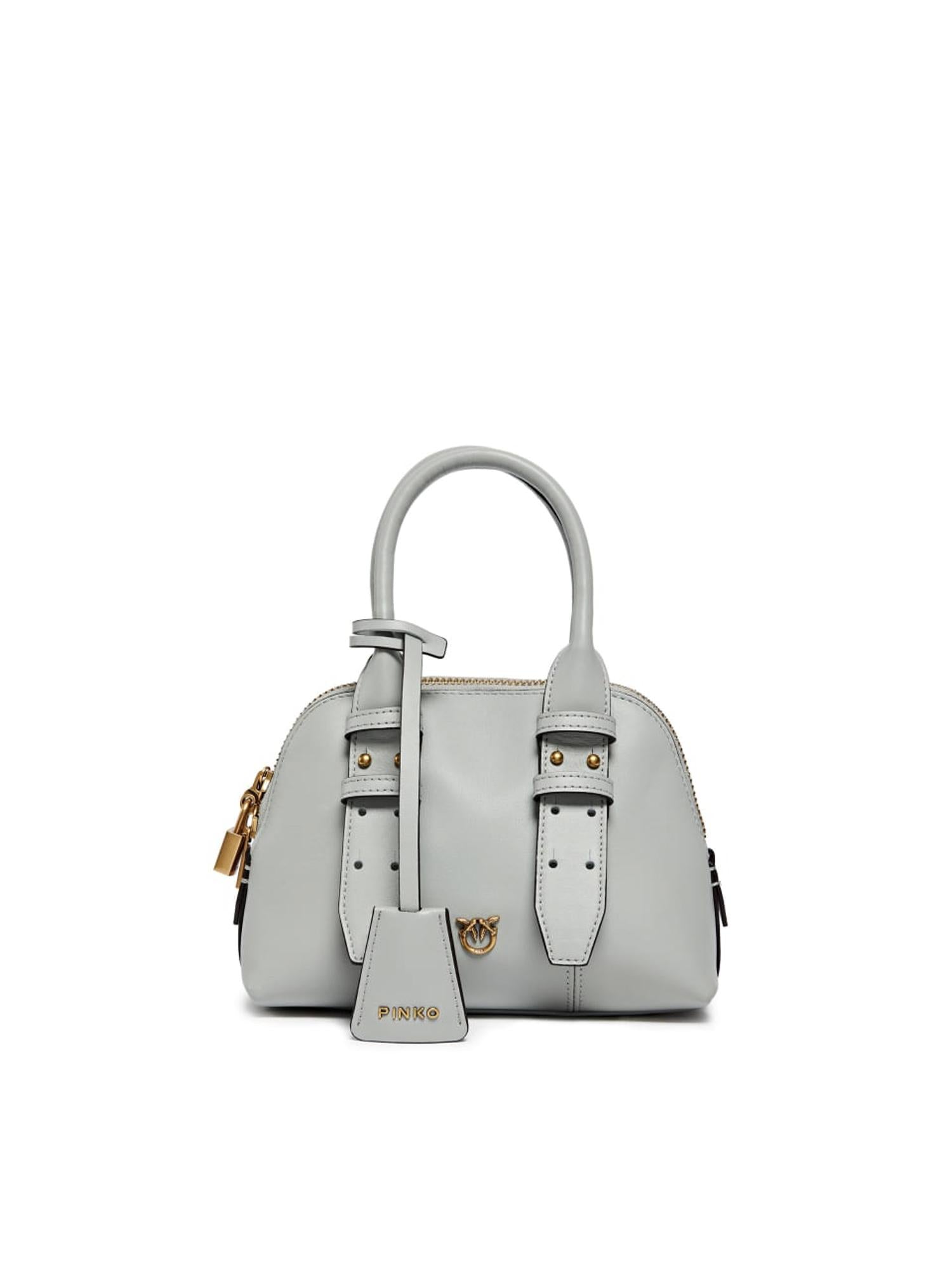 Borsa a mano Escape Bag in pelle 105333 A0QOK32Q PINKO 