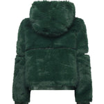 Pelliccia penny con cappuccio 73C19EX02 PENNYVERDE V° 73 