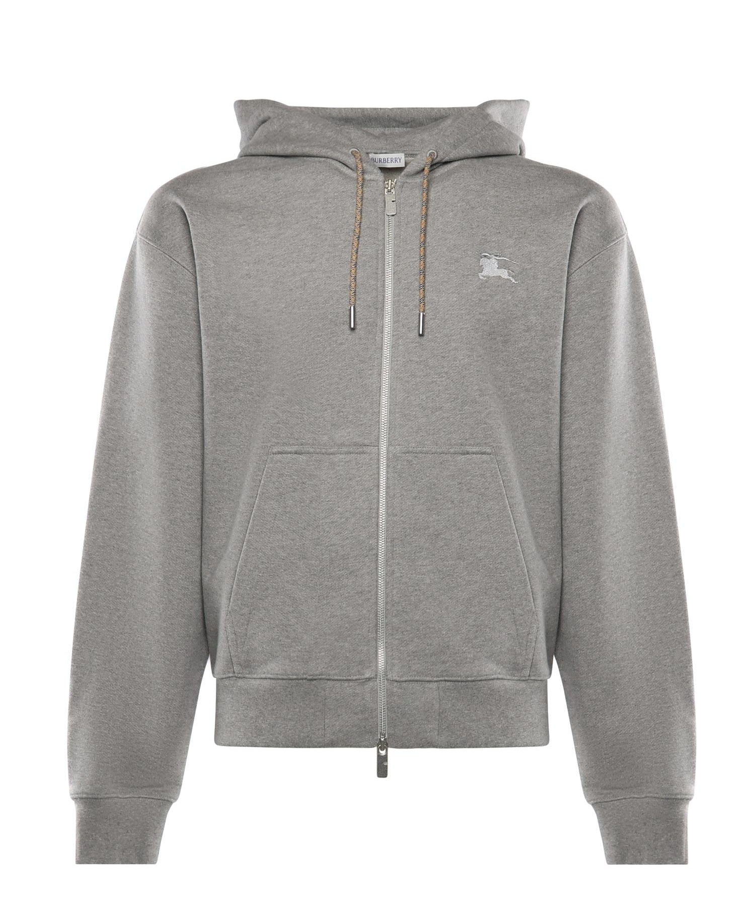 Felpa in cotone con logo 8120756 A2142 BURBERRY 