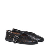 Ballerine in pelle di capra Vienne AA3A029CK216 999 ALAIA 