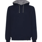 Felpa con zip in cotone e cashmere NMMC1522240ZAI 015D FAY 