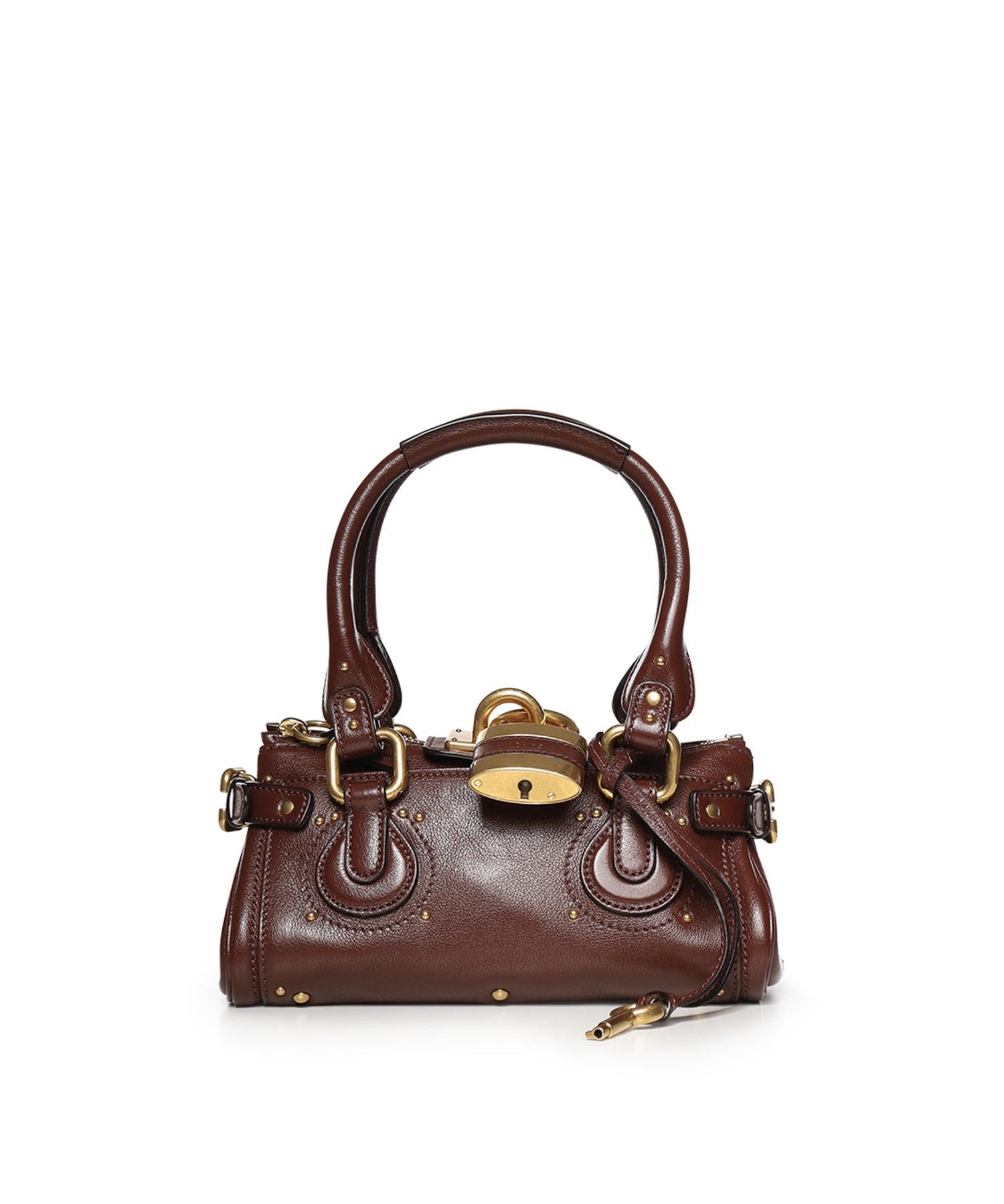 Borsa Paddington piccola in pelle granata CH26SS805P75 27M CHLOÉ 