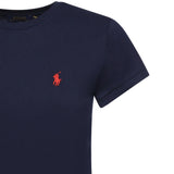 T-shirt in cotone con logo 211B14605 031 POLO RALPH LAUREN 