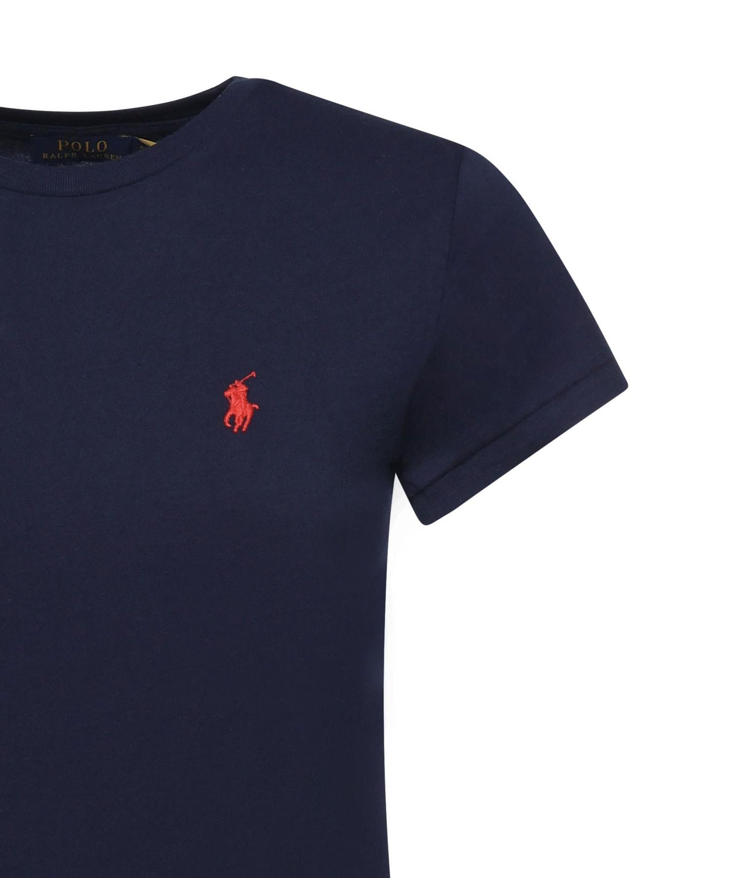 T-shirt in cotone con logo 211B14605 031 POLO RALPH LAUREN 