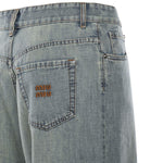 Jeans in chambray GWP394 18JIF0076 MIU MIU 