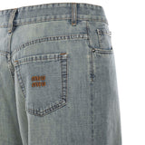 Jeans in chambray GWP394 18JIF0076 MIU MIU 