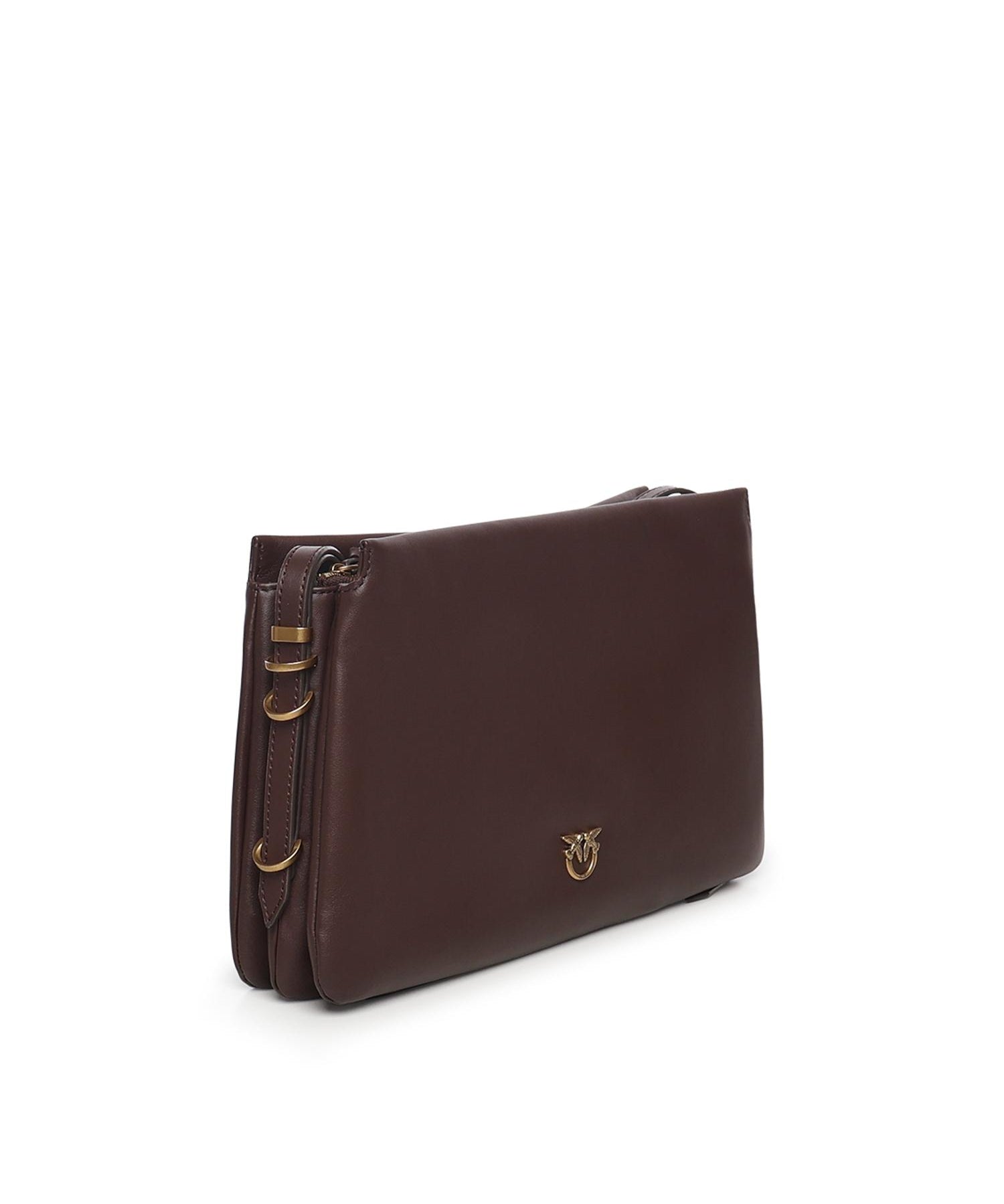 Borsa One, Two, Three Bag in pelle 105161 A0QOLA7Q PINKO 