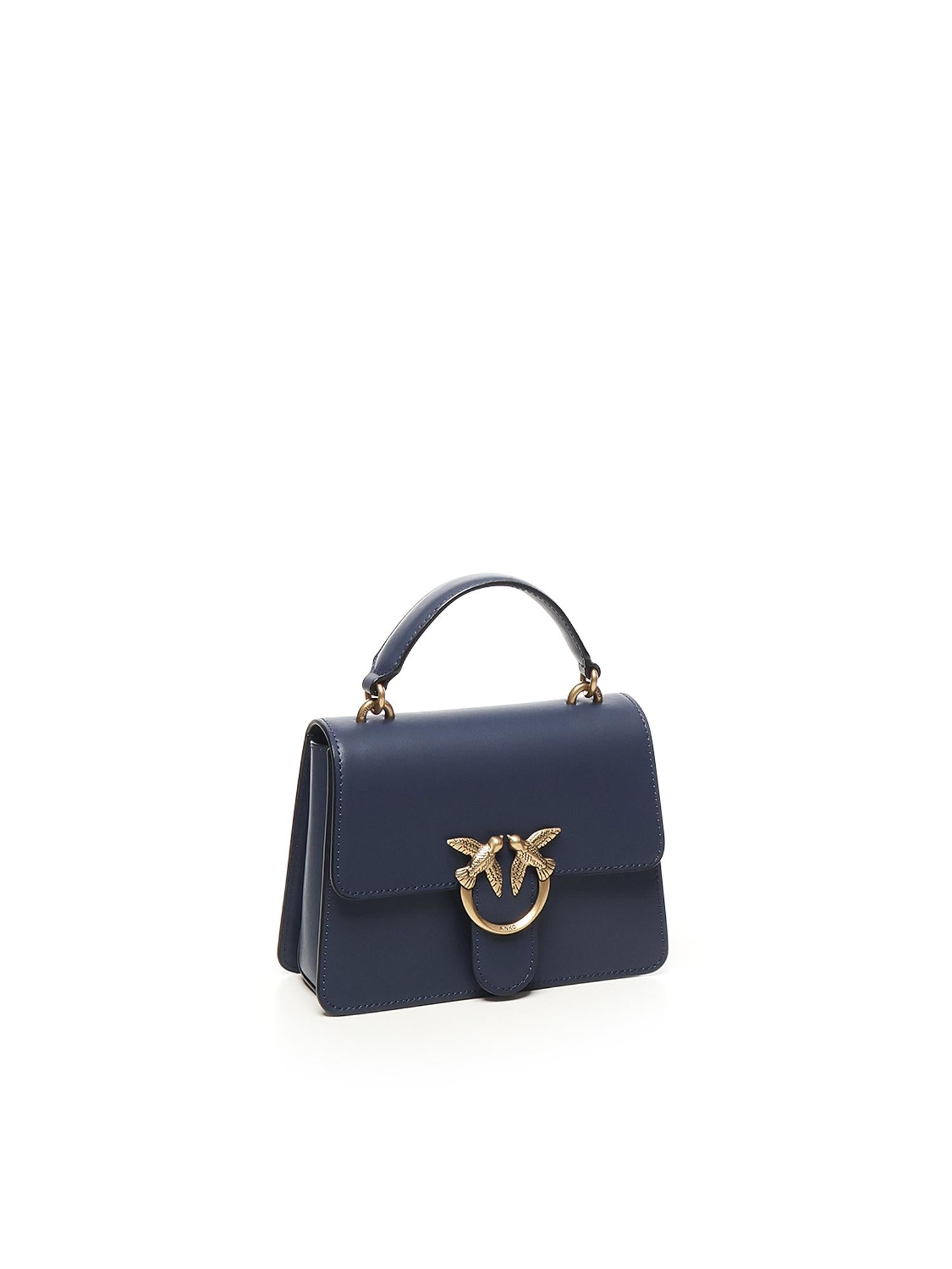 Borsa 'Love Bag' in pelle<BR/> 100071 A0F1G08Q PINKO 