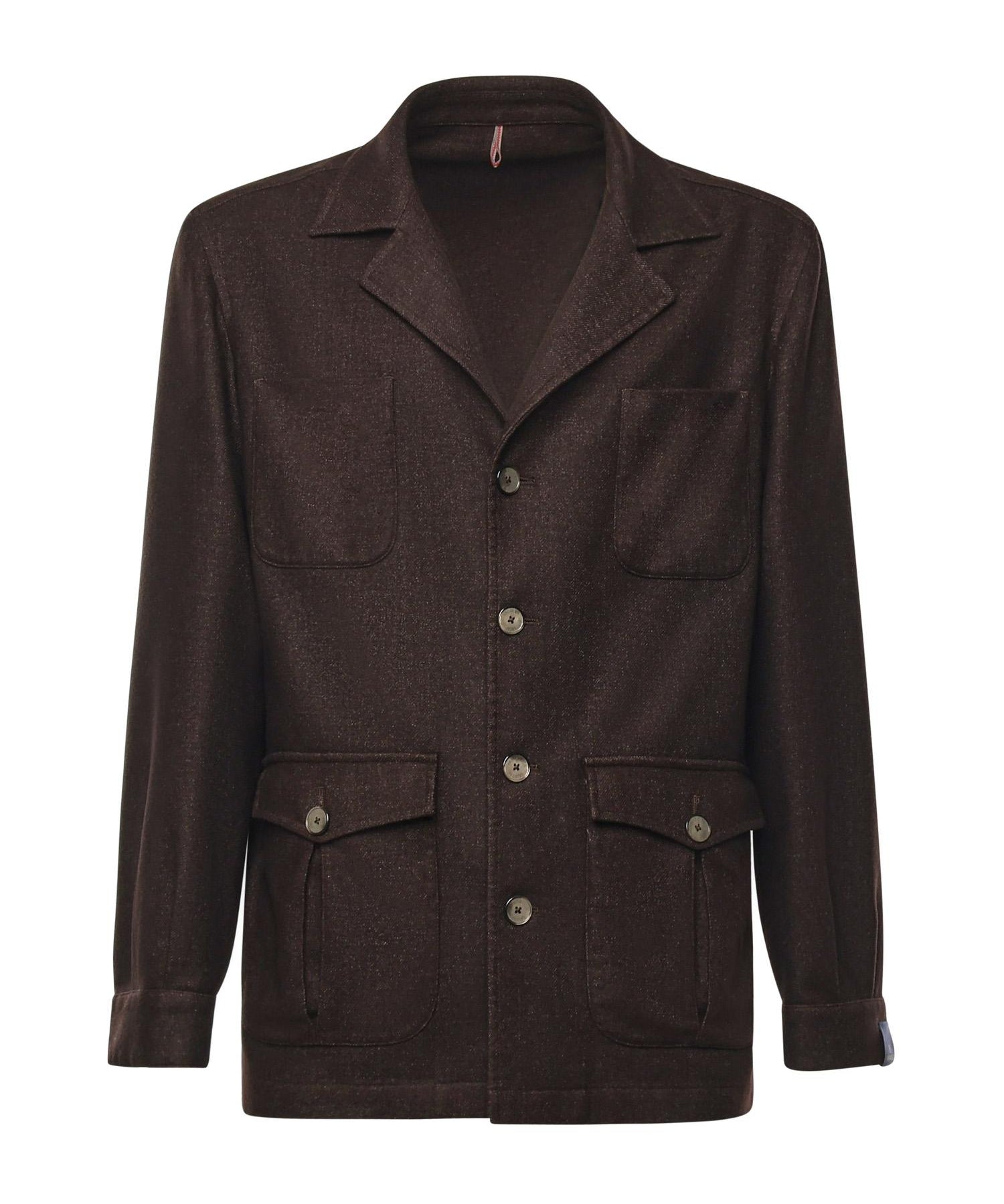 Giacca camicia in lana TL3549 58F SANTANIELLO 
