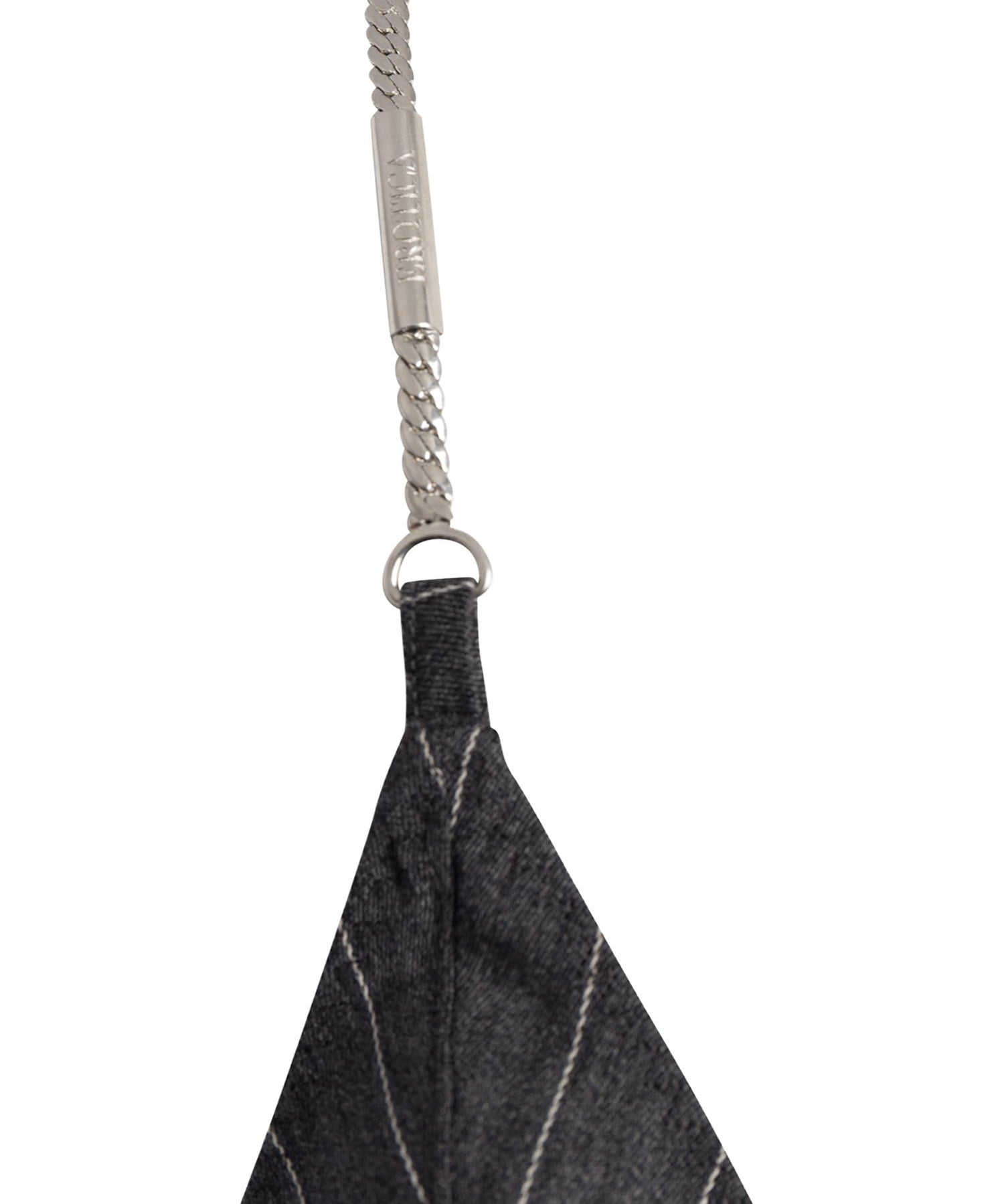 Reggiseno in fresco di lana gessato DC482 ES0080D903 DONDUP 