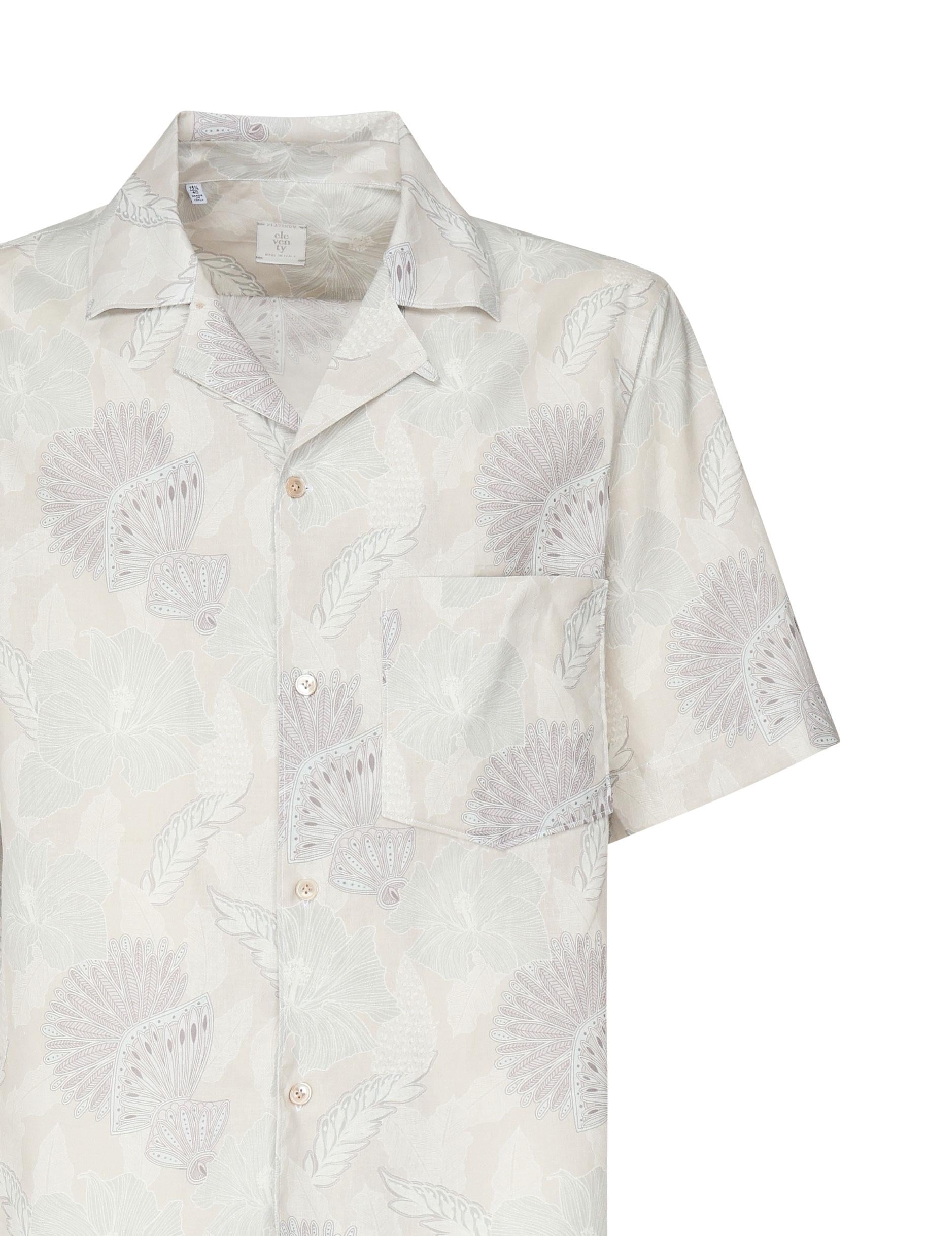 Camicia con stampa paisley K75CAMK07TES0K227 02-47 ELEVENTY 