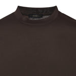 T-shirt in puro cotone AIGUE MORO GIULIANO GALIANO 