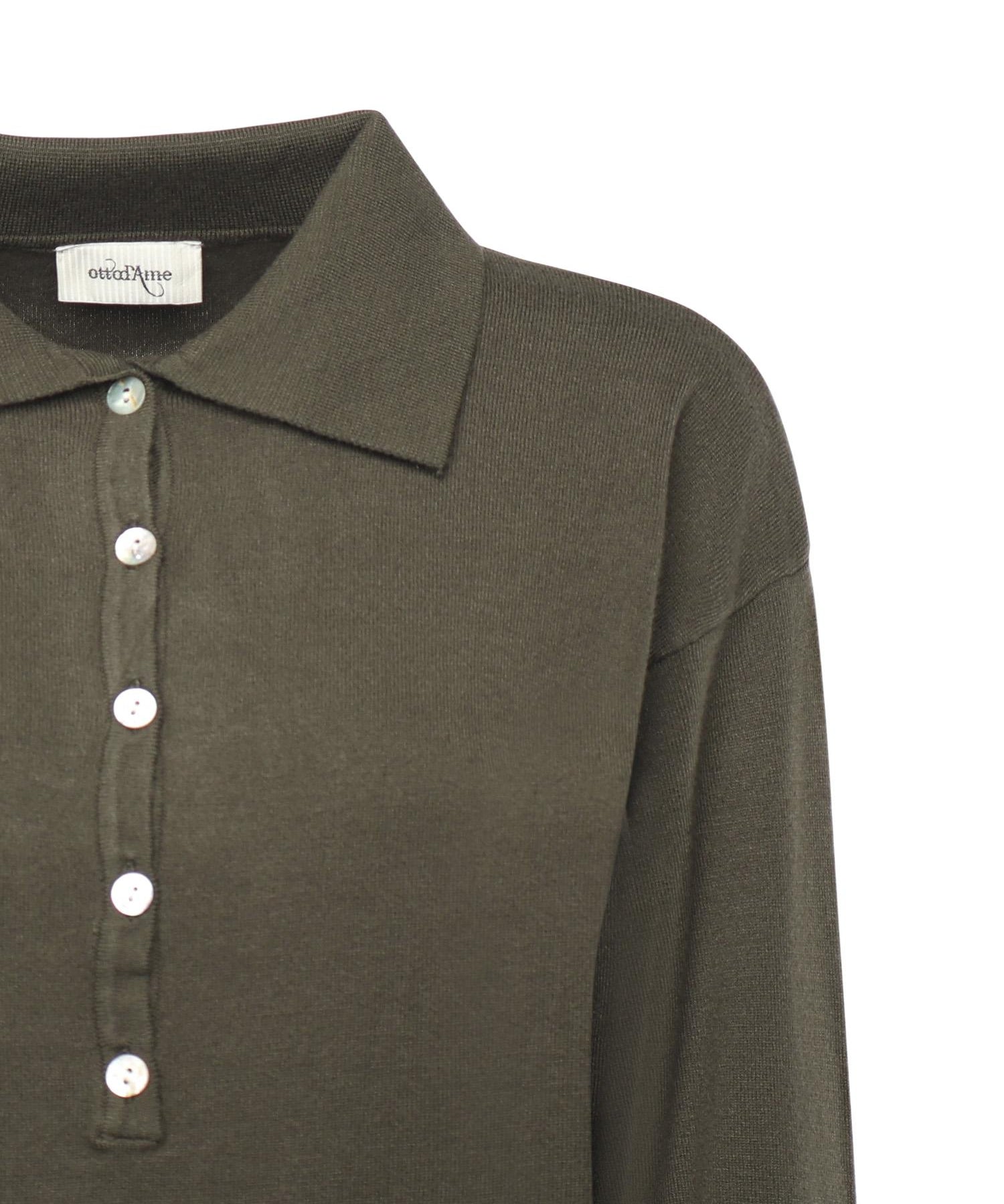 Maglia polo in viscosa DK9210 SELVA OTTOD'AME 
