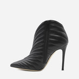 Stivaletti Eiko in pelle effetto matelassé G05616.15RIC.NAPNERO NAPPABLACK GIANVITO ROSSI 