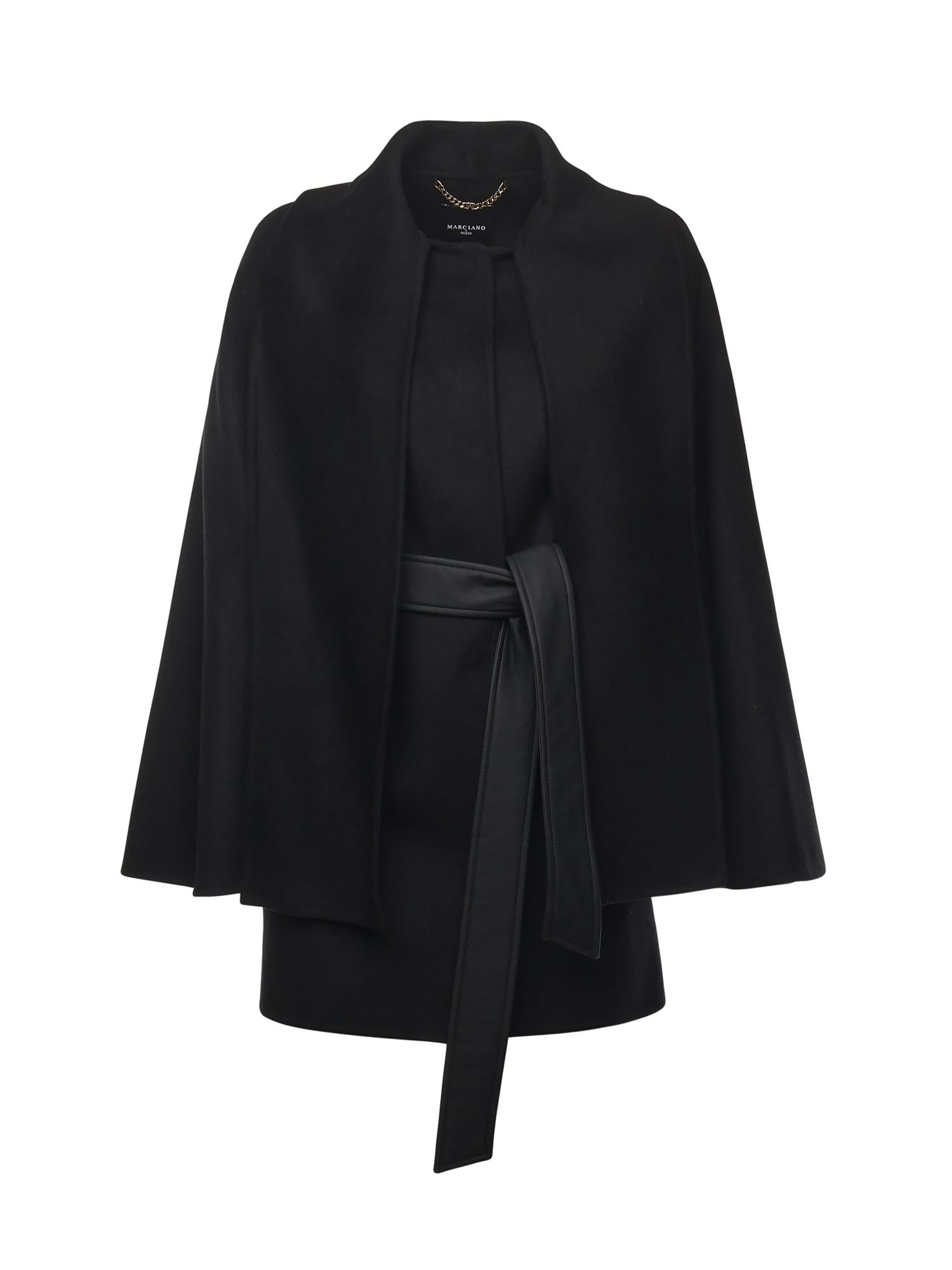 Cappotto in misto lana 5BGL01 7125AJBLK MARCIANO BY GUESS 