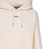 La felpa con cappuccio Gros Grain 241JS162 2341130 JACQUEMUS 