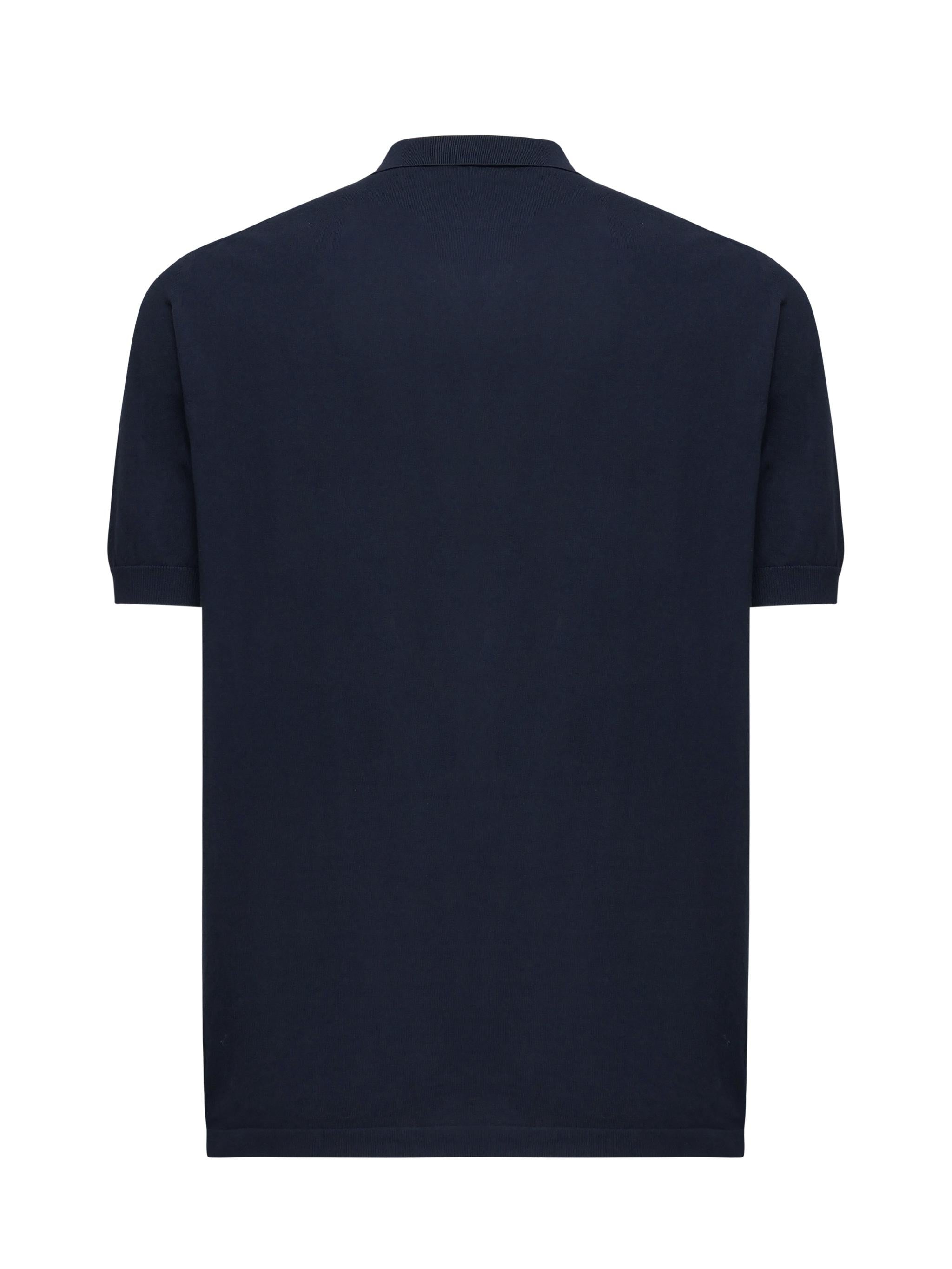 Polo con bottoni in cotone<BR/> X76MAGC14MAT0A001 11A ELEVENTY 