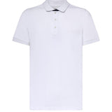 Polo in piquet stretch NPMB252135STDW B001 FAY 