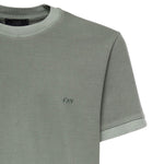 T-shirt in piquet di cotone NPMB352136TZEF V400 FAY 