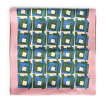 Foulard stampato in seta 5FF065 2IG3F05AG MIU MIU 