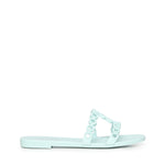 Sandali flat Infinity Chain Jelly ICJFLAS0 JLYSRZ AQUAZZURA 
