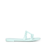Sandali flat Infinity Chain Jelly ICJFLAS0 JLYSRZ AQUAZZURA 
