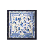 Foulard in seta con stampa<BR/> 310197 790108008 FERRAGAMO 