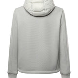 Giubbino con cappuccio e logo MK9940039 MASTICE MARKUP 